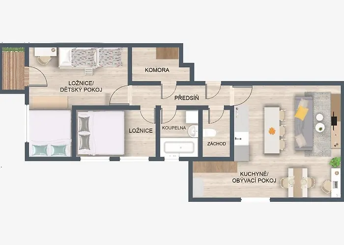 Barborka - Rezidence K Lanovce Appartement *